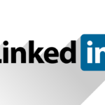 Logo for LinkedIn social media platform.